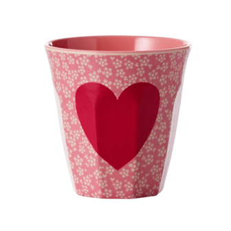 the melamine cup heart from rice