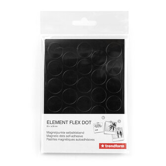 element dot flex zwart van trendform verpakking
