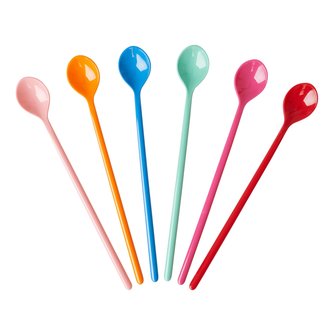 the melamine latte spoons from Rice