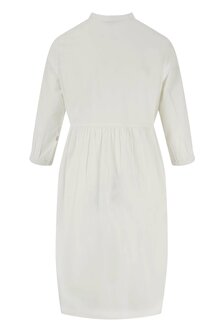 achterzijde van de jurk met geborduurde details