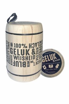 Kletspot tonnetje geluk