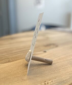 Zijkant van de kaartpin boeketje