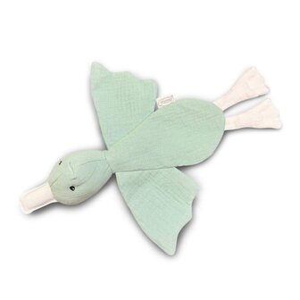 Funnies tutdoek eend stone green