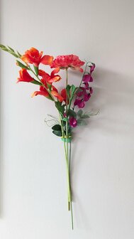 Muuss kunstbloemschakel van Joeff