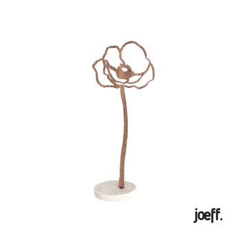 De walnoothouten levensbloemen van Joeff