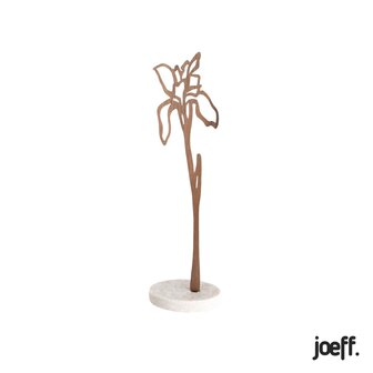 De walnoothouten levensbloemen van Joeff