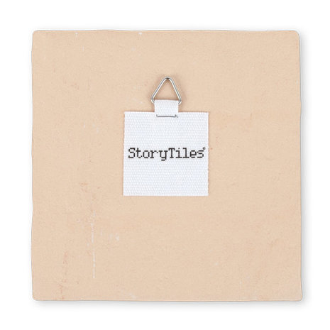 Achterzijde van de storytiles