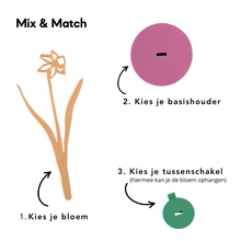 Muuss levensbloem/kunsthouder van Joeff