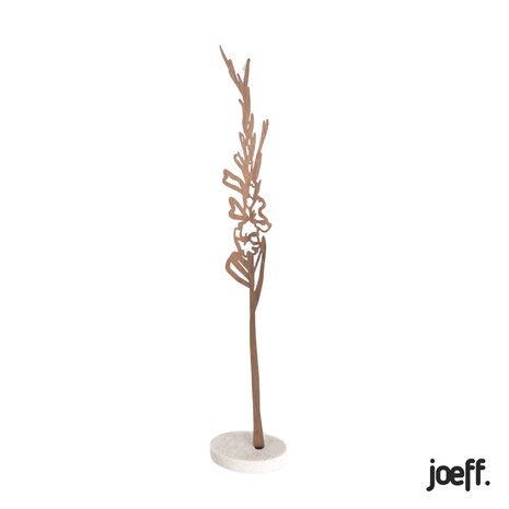 De walnoothouten levensbloemen van Joeff