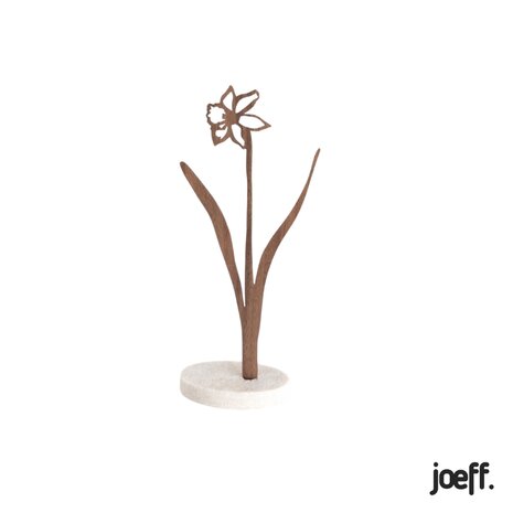 De walnoothouten levensbloemen van Joeff