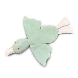 Funnies tutdoek eend stone green