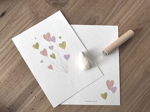 High5wood kaartpin hartjes