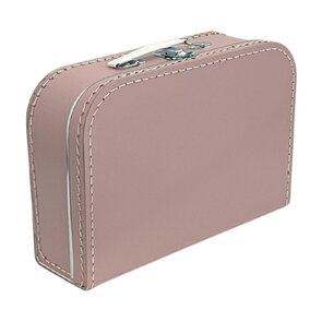 Koffertje oud roze 30 cm